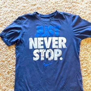 Nike men’s navy blue t-shirt, size medium